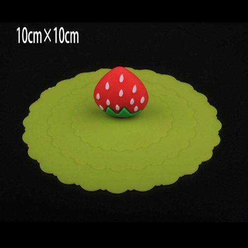 Couvercle De Tasse Anti-Poussière En Silicone, 1 Pièce, Capuchon À Ventouse, Pour La Vaisselle Domestique, Décoration De La Salle À Manger