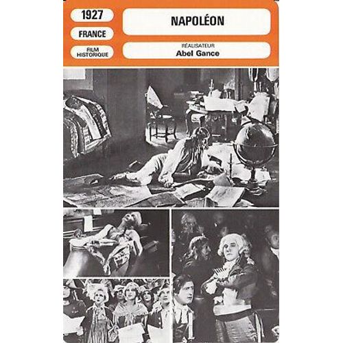 Fiche Monsieur Cinema Napoléon (1927)