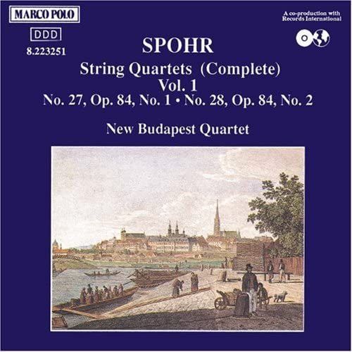 Spohr: String Quartets, Vol 1