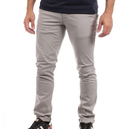 Chino Gris Homme Paname Brothers Costa