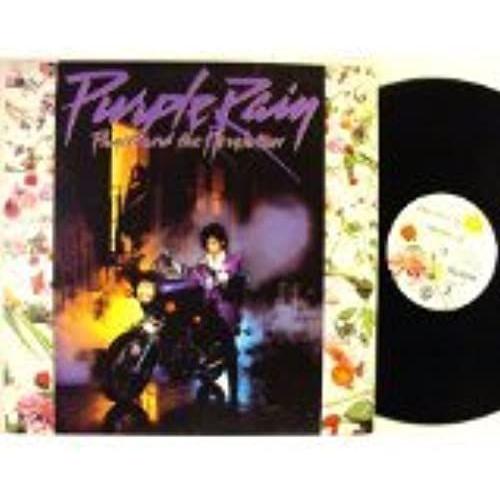 Prince Purple Rain With Original Poster (Rare)