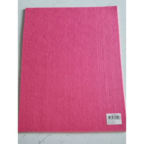 Planche De Feutrine Rose