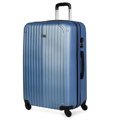 Valise Trolley 76 Cms En ABS. Rigide Et Légère. Poignée Télescopique, 2 Anses Rétractables, 4 Roues. Taille Grande XL. Cadenas À Combinaison T71570