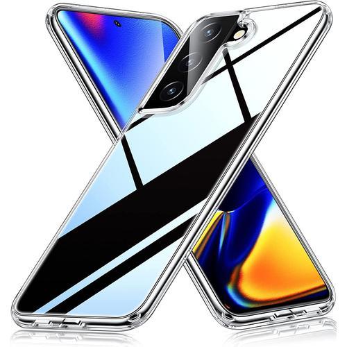 Coque Samsung S22 Plus Transparent Anti-Jaunissement Coque Samsung Galaxy S22 Plus Antichoc Protection Coque S22 Plus 5g Silicone Tpu Souple Ultra Mince Crystal Clear