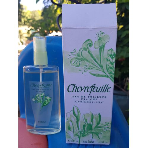 Parfum Edt Fraîche Chèvrefeuille Yves Rocher Spray 100 Ml + Boîte 