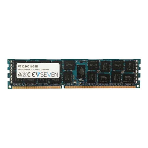 V7 - DDR3L - module - 16 Go - DIMM 240 broches - 1600 MHz / PC3L-12800 - 1.35 V - mémoire enregistré - ECC