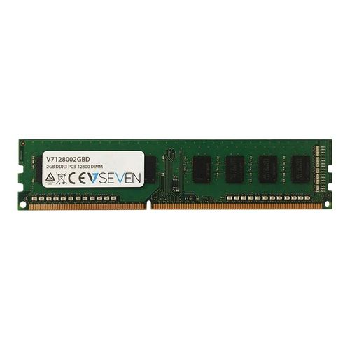 V7 - DDR3 - module - 2 Go - DIMM 240 broches - 1600 MHz / PC3-12800 - mémoire sans tampon - non ECC