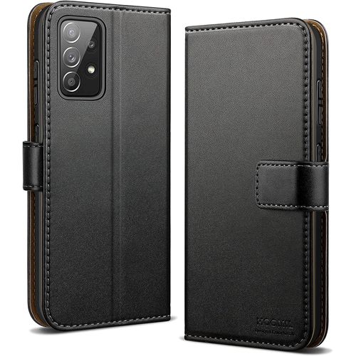 Coque Samsung A52 Coque Samsung A52s 5g Housse En Cuir Etui De Protection Coque Samsung Galaxy A52 Galaxy A52s 5g Noir