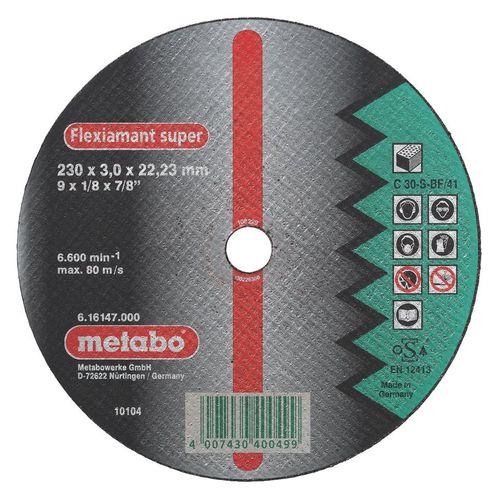 Metabo 616733000 Flexiamant Super Hurch - 125 x 2,5 x 22,23 mm