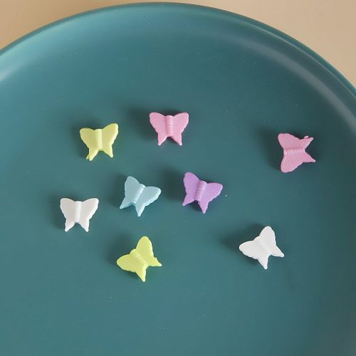 Boucles D'oreilles En Forme De N¿Ud Papillon Pour Fille, Couleur Rétro, Doux, Mignon, Perlé, Bijoux Faits À La Main, Accessoires, Matériel