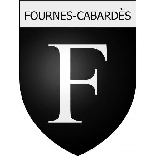Fournes-Cabardès 11 Ville Stickers Blason Autocollant Adhésif - 17 Cm
