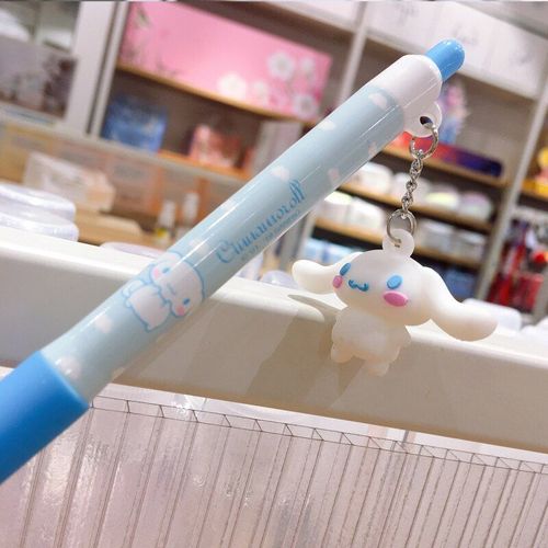 Stylos À Bille De Dessin Animé Jumeaux Étoiles, 1 Pièce, Poupées De Mélodie, Kawaii Pour Enfants, Cadeaux Pour Filles, Fournitures D'écriture Scolaires, Papeterie Nouveauté