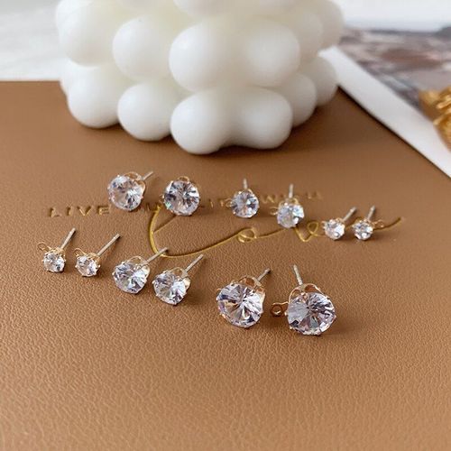 Boucles D'oreilles En Zircon Incrusté, Diy, Bijoux, Matériel, Accessoires Pendentif En Strass