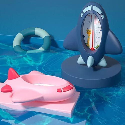 Thermomètre à facettes pour baignoire de bébé, 1 pièce, 0-50celsius, salle  de bain, bain d'eau, affichage numérique, étanche, jouet de bain pour bébé