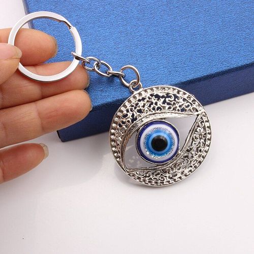 Porte-Clé Ethnique Bleu ¿Il Turc Mauvais Pendentif Porte-Bonheur Anneau Sac À Dos Téléphone Ornement Femme Homme Cadeau Jerry