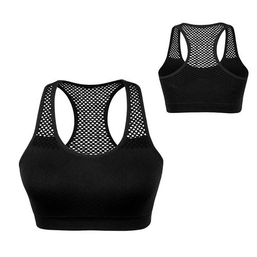 Soutien-Gorge De Sport Pour Femmes, Respirant, Haute Élasticité, Sans Fil, Rembourré, Sans Couture, Gilet De Fitness, Absorbe La Sueur, Course À Pied, Yoga, 2022
