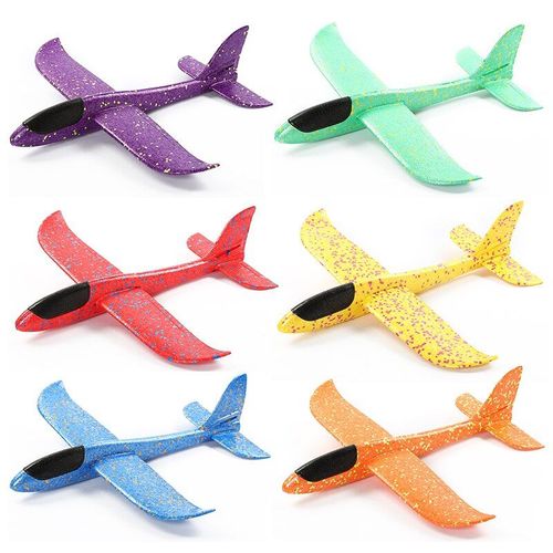 Grand Avion En Mousse Eva À Jeter À La Main, Taille 48 Cm, Pour Enfant, Planeur, Modèle, Vol, Bricolage À Faire Soi-Même, Bonne Idée Cadeau,