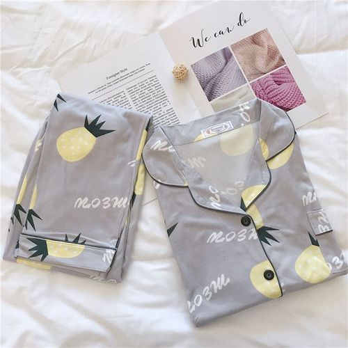 Pyjama En Satin Pour Femmes, Manches Longues, Poches À Revers, Haut Et Pantalon, Vêtements De Nuit, Nouvelle Collection 2021