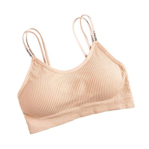 Gilet Élastique Sans Couture Pour Filles, Sous-Vêtement De Poitrine Enveloppé, Respirant Et Résistant Aux Chocs