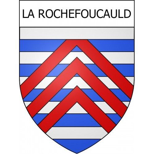 La Rochefoucauld 16 Ville Stickers Blason Autocollant Adhésif - 8 Cm