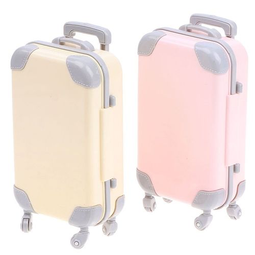 Mini Valise De Voyage 3d Pour Poupée, Accessoires, Meubles, Jouets Pour Enfants, Maison De Jeu, Train, Valise Pour Bébé, Cadeau