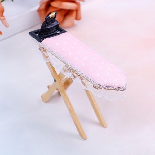 Maison De Poupée Miniature En Fer Avec Planche À Repasser, 1 Ensemble, Meubles De Jeu Classique, Jouets, Cadeaux Créatifs Pour Enfants