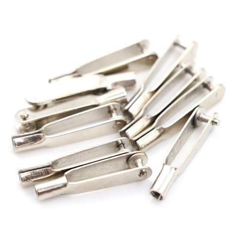 10 pinces à tige de mandrin à chape en métal M2/M3, pour avion RC, voiture, bateau, cadeau de noël