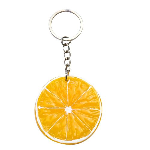 Mini Porte-Clé Orange, Pendentif Fruit De Raisin, Tranche De Pomelo, Ornement De Téléphone, Jouet Pour Enfants, Cadeau De Bijoux Pour Femme Et Fille