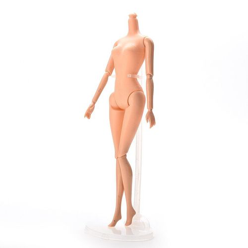 Support Pour Robe De Poupée Barbie, 1 X Cintres, Accessoires Pour Vêtements, Transparent, Blanc
