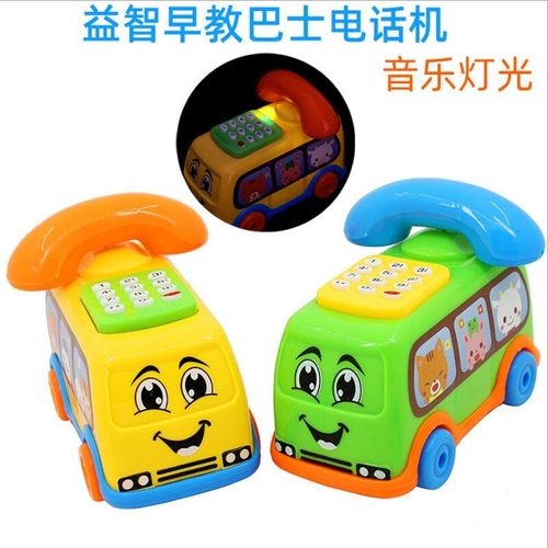 Nouveau Téléphone Électrique Pour Bébé, Modèle De Dessin Animé, Cadeau, Éducation Précoce, Musique, Jouets D'apprentissage, Jeux Actifs Pour Tout-Petits