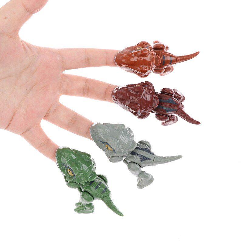 uf de dinosaure au doigt, jouet créatif et délicat, modèle tyrannosaure,  cadeau pour enfants, 1 pièce, D5QA