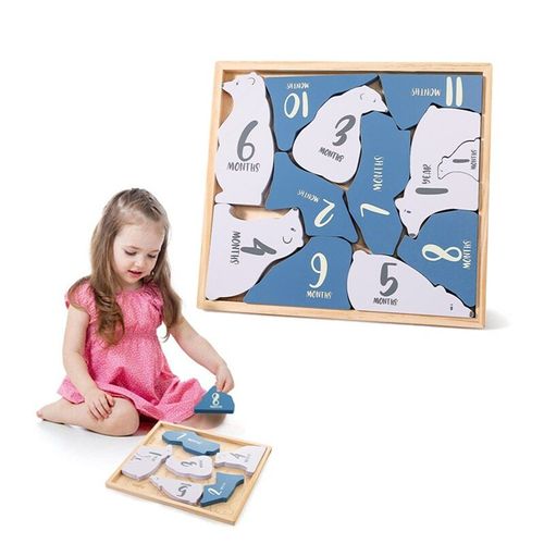 Planche De Préhension En Bois, Jouet Montessori, Puzzle Polaris, Accessoires De Photographie, Jalon Éducatif, Jeu D'apprentissage Préscolaire