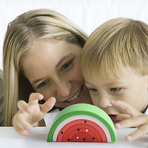 Puzzle Jenga En Silicone Pour Enfants, Jouets Montessori De Qualité Alimentaire, Jeu Créatif À Empiler, Éducatif, Cadeau