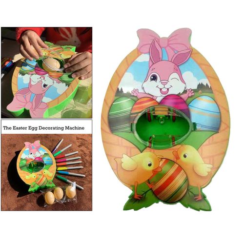 Kit De Jouets De Peinture, Machine De Décoration D'¿Ufs De Pâques En Plastique, Bricolage, Art De Coloriage Pour La Maison, Ornements De Vacances
