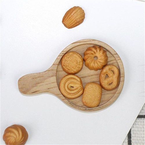 Maison De Poupée Miniature, Mini Cookies, Accessoires Alimentaires, 1:12, 7 Pièces/Paquet