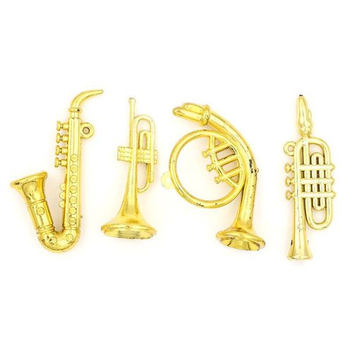 Maison De Poupée Miniature En Plastique, Cadeau De Noël 1:12, Modèle D'instrument De Musique, Accessoires De Scène De Bonne Qualité