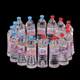 Lot de 12 bouteilles de 1 L d'eau minérale naturelle Evian.