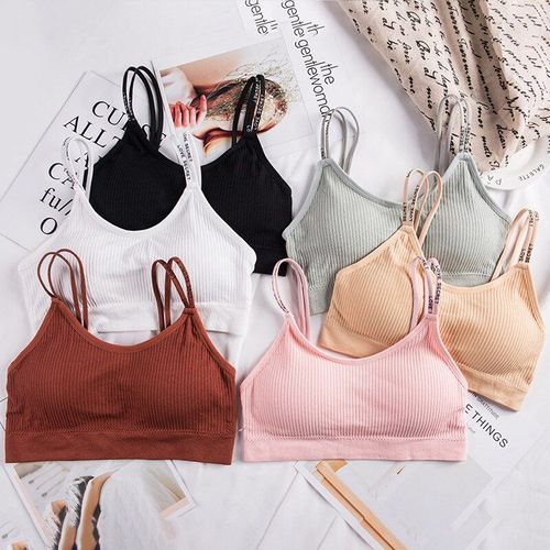 Gilet Élastique Sans Couture Pour Filles, Sous-Vêtement De Poitrine Enveloppé, Respirant Et Résistant Aux Chocs