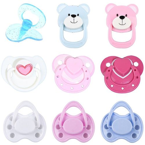 Accessoires De Poupée Reborn, Fournitures De Sucette Magnétique Factice Aimant Pour Poupées Reborn