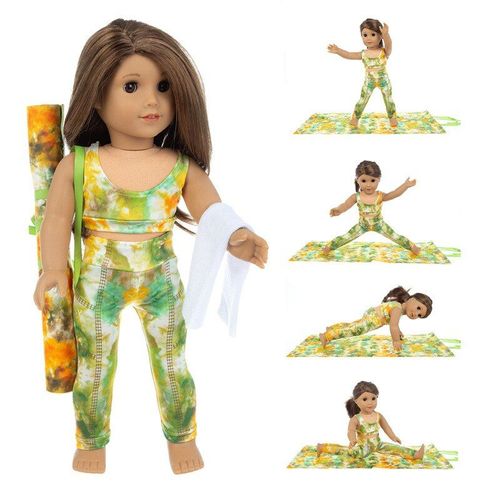 Vêtements De Yoga Pour Bébés, 4 Pièces, 18 Pouces, Pour Poupées Américaines, Zc, Nouveau Produit, 2022