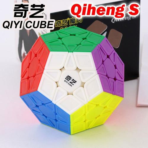 Cube Magique Qiyi S Megaminx, Puzzle Professionnel 12 Faces, Jouets Éducatifs Pour Enfants, Casse-Tête