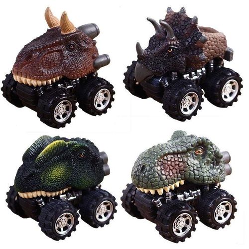 Mini Voiture De Course Anti-Stress, Simulation De Dinosaure, Véhicules De Course, Gadgets Amusants Pour Enfants