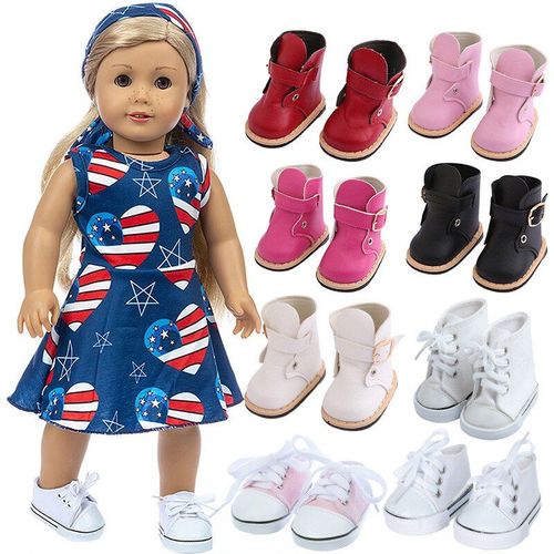 Chaussures De Poupée Pour Fille Américaine, 14 18 Pouces, Accessoires Pour Habiller, 45 Cm, Une Variété De Chaussures, Nouveaux Produits, 2022