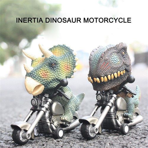Jeu De Motos À Friction Pour Garçons Et Filles, Jouet De Dinosaure, T-Rex Et Triceratops Monster Dino, Cadeau D'anniversaire