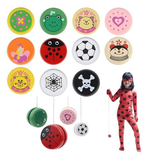 Jouets Coccinelle Imprimés D'animaux Mignons Pour Enfants, Boule Yo-Yo Créative, Jouets Préférés Des Enfants, Jouet D'enfance