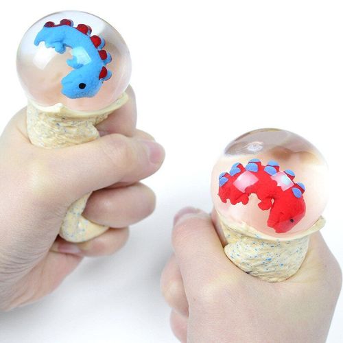 Boule De Dinosaure En Maille Pour Enfant Et Adulte, Jouet Anti-Stress, Anti-Stress, Pour Autisme, Nouveauté, Zll