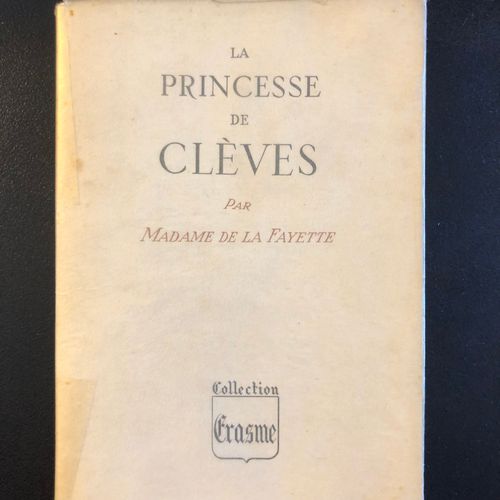 Madame De La Fayette La Princesse De Clèves Bruxelles Libris Éditions Collection Erasme 1942