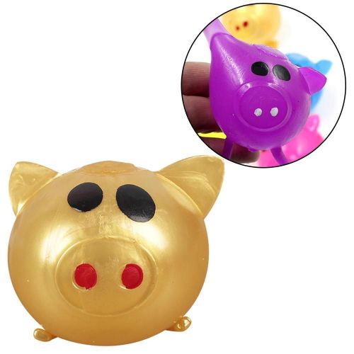 Jouets De Décompression, Nouveaux Et Intéressants, Cochon Jello, Mignon, Anti-Stress, Fentes D'eau, Jouet De Ventilation, Collant Pour Adultes Et Enfants