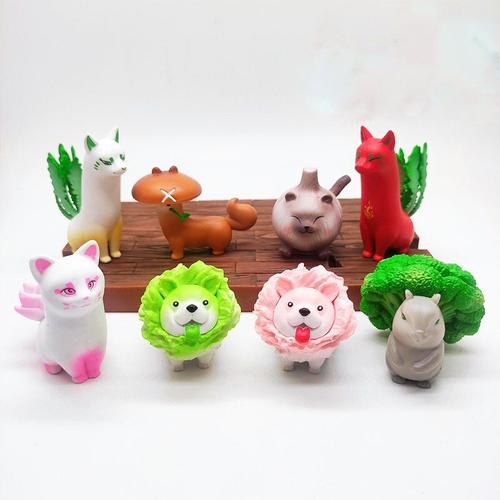 Figurines De Légumes, Plantes Elfe, Poupée, Animal, Écureuil, Renard, Chien, Mouton, Maïs, Radis, Chou, Ail, Champignon, Cadeaux