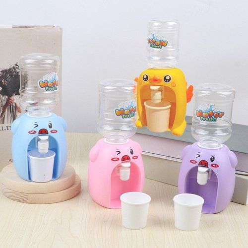 Mini Distributeur D'eau Potable, Cochon Canard De Dessin Animé, Maison De Jeu De Cuisine, Jouet Pour Enfants